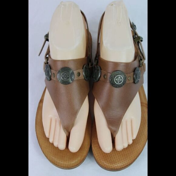 NAUGHTY MONKEY TORTASITO TAN SANDALS SIZE 8 $118 EXCELLENT CONDITION - Picture 2 of 9